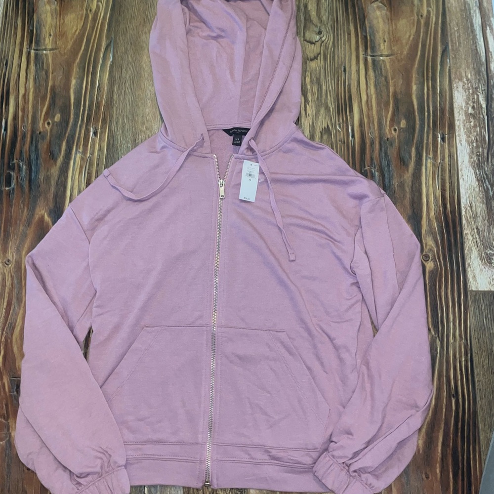 New with tags banana republic zip up